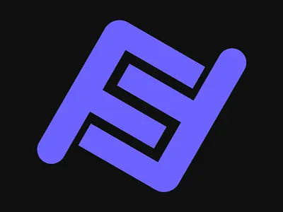 Fluux — Decentralized Messaging Application 3d logo ui