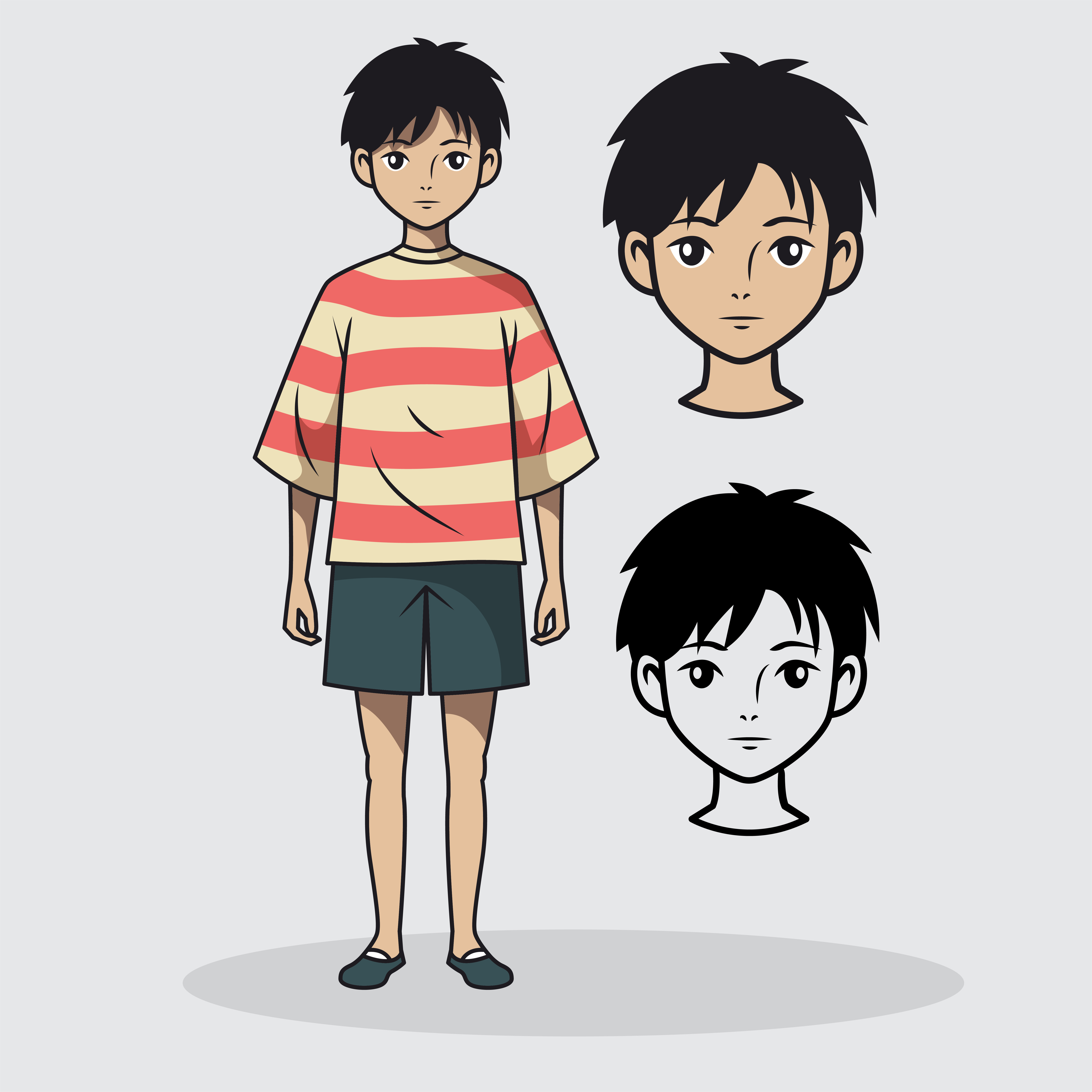 Kyoto Character vector. anime art anime character anime style cartoon art cartoon character cartoon drawing cartoon mascot character artist character design character illustration chibi character cute character digital illustration game character kawaii character mascot design mascot illustration original character stylized character vector character