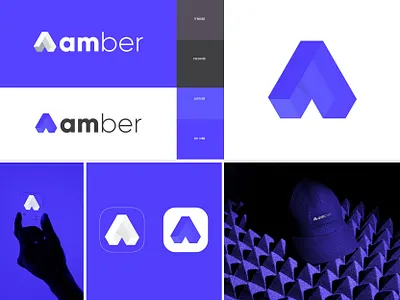 Abstract A letter logo design - Initial A logo for branding 3d a logo apps logo brand identity branding business logo design elegant design graphic design letter a logo logo logo trends minimal a logo minimalist logo motion graphics tech logo