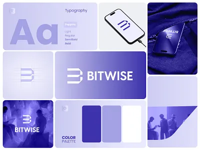 Modern SaaS Brand Identity & Logo Design b logo brand guidelines brand identity branding color palette corporate identity digital branding geometric logo identity design logo logo design logo inspiration minimalist design modern branding modern logo saas logo startup branding tech branding typography design visual identity
