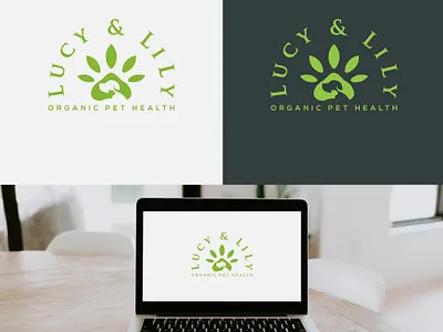 Minimalist Pet Care Logo graphic design logo design logodesign minimalist logo monogram pet care logo vector