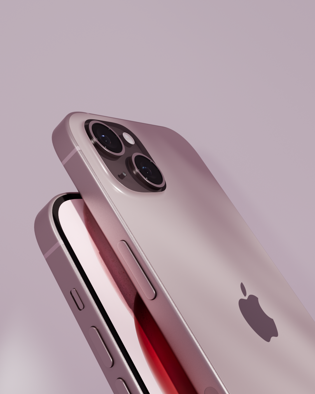 New phone, new render. 🌸📱 3d blender iphone mockup render