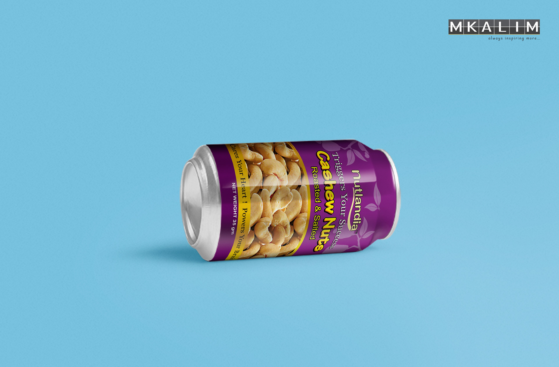 Cashew Nut Can Label Design cashew nut can label design graphic design label design packaging design pouch design print design