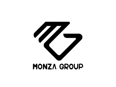 Monza Group Logo branding design graphic design logo vector