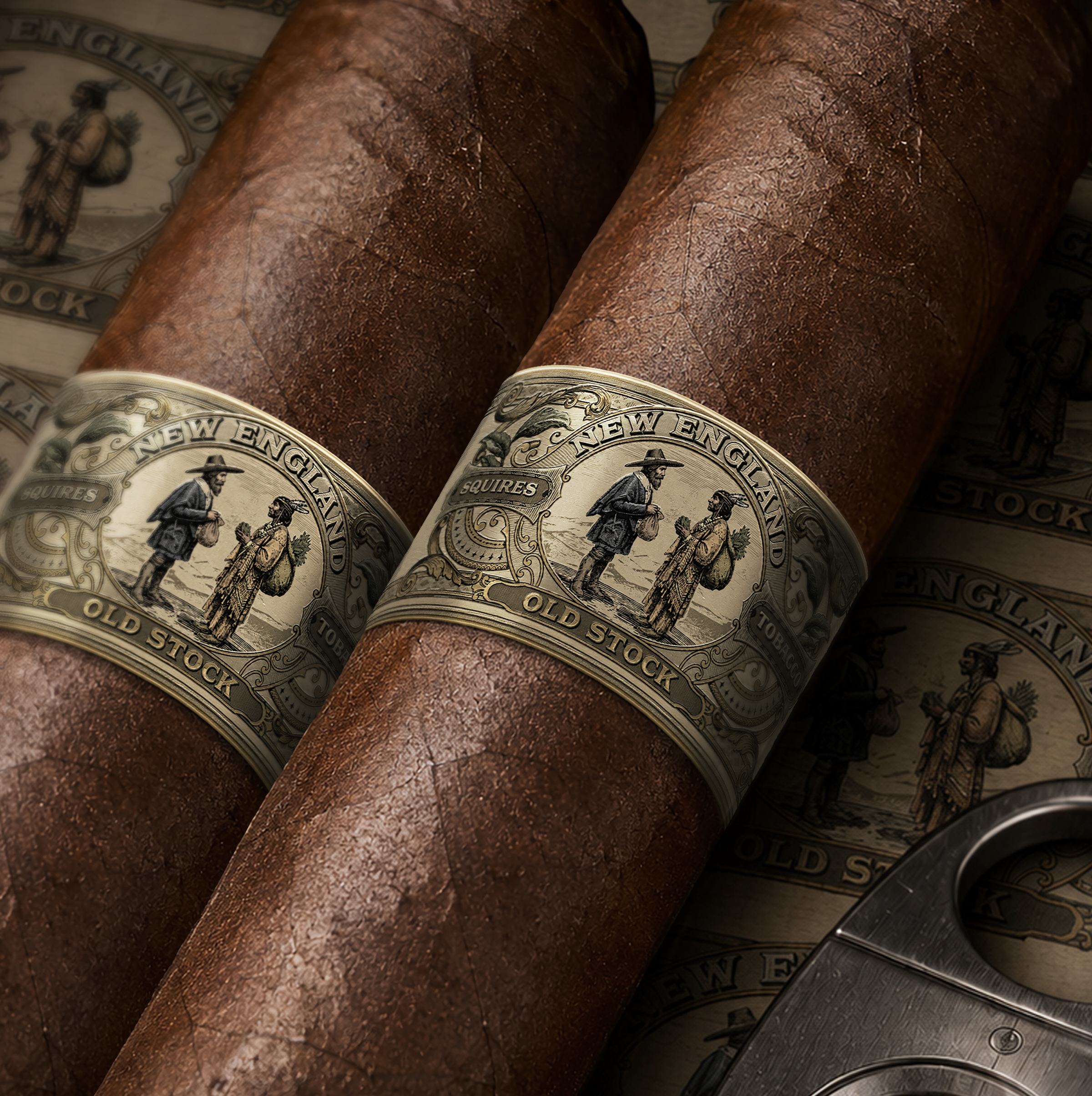 New England Old Stock Squires Tobacco artisan branding cigar cigar artwork cigar brand identity cigar branding cigar design cigar illustration cigar label cigar logo illustration logo design tobacco tobacco artwork tobacco branding tobacco design tobacco label vintage vintage artwork vintage cigar design