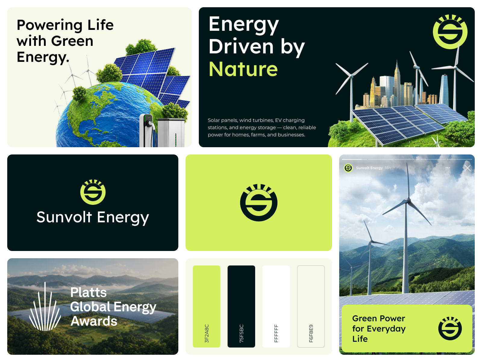 Example of Premium Brand Design & Visual Identity
