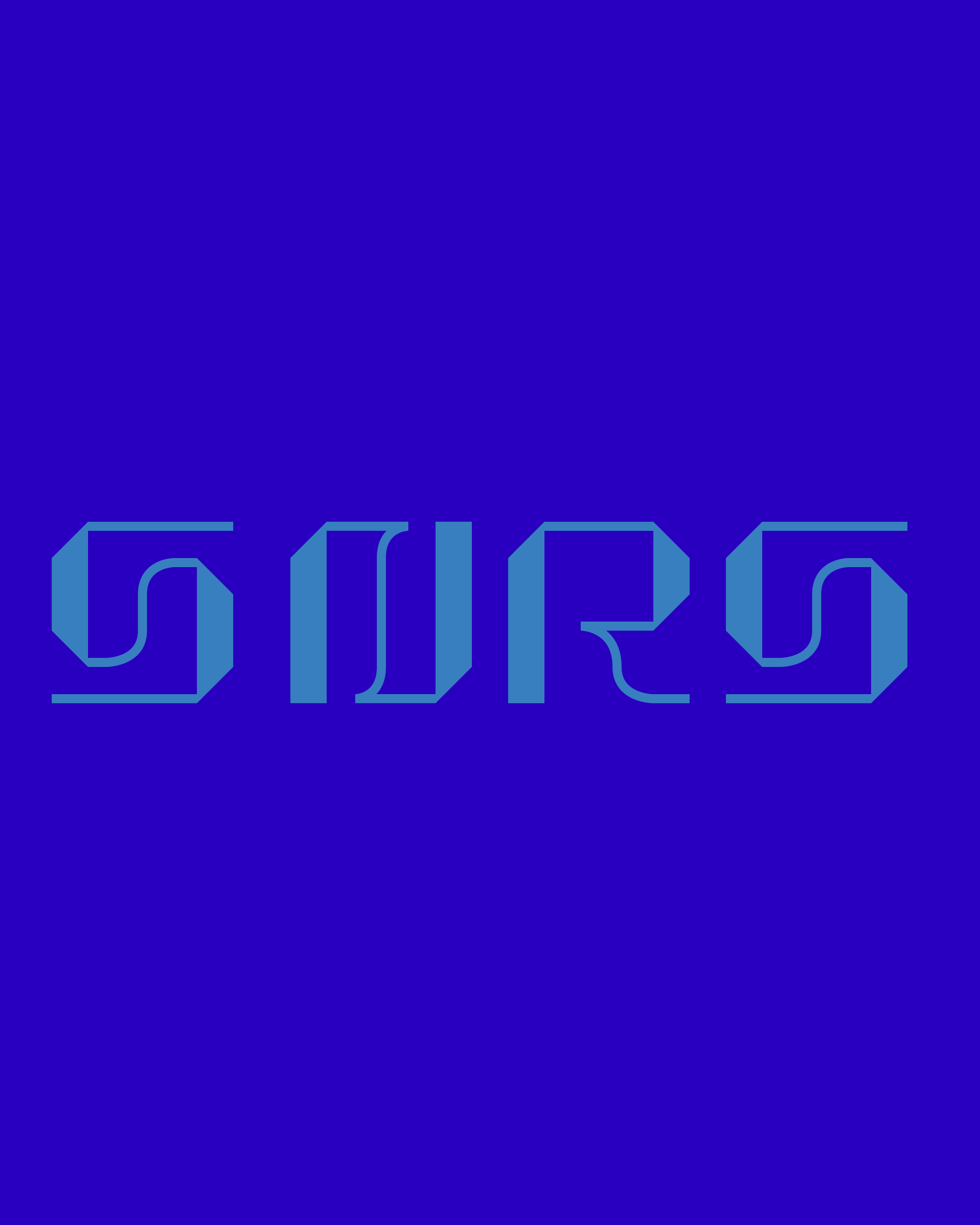 Example of Unique Structured Lettering