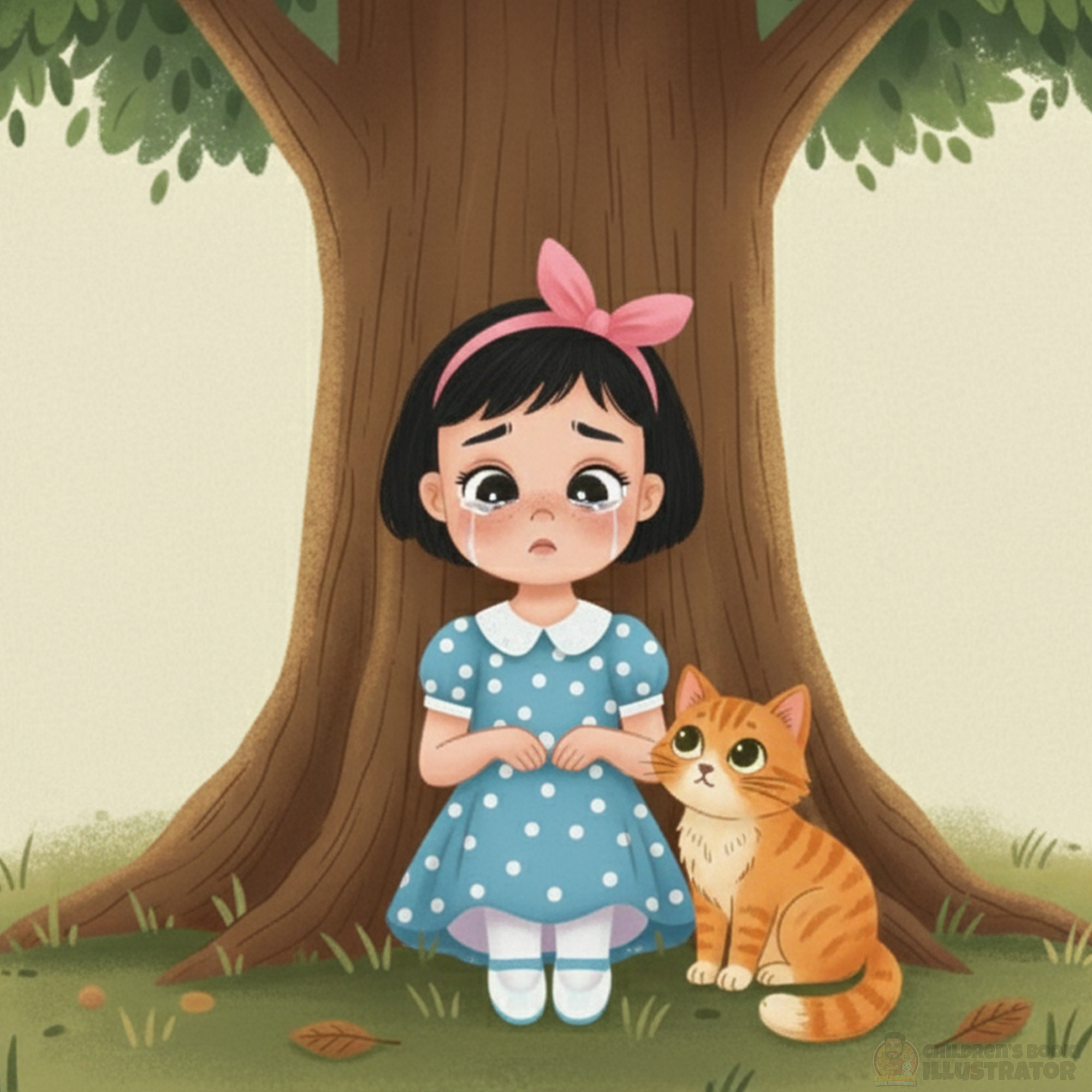 Lost in the Woods Heartwarming Children's Book Illustration 2d illustration book publishing character design character illustration children illustration childrens book illustration commercial illustration cute illustration digital painting editorial illustration graphic design for kids kidlitart kids book art picture book procreate art storybook artist vector illustration visual storytelling whimsical art