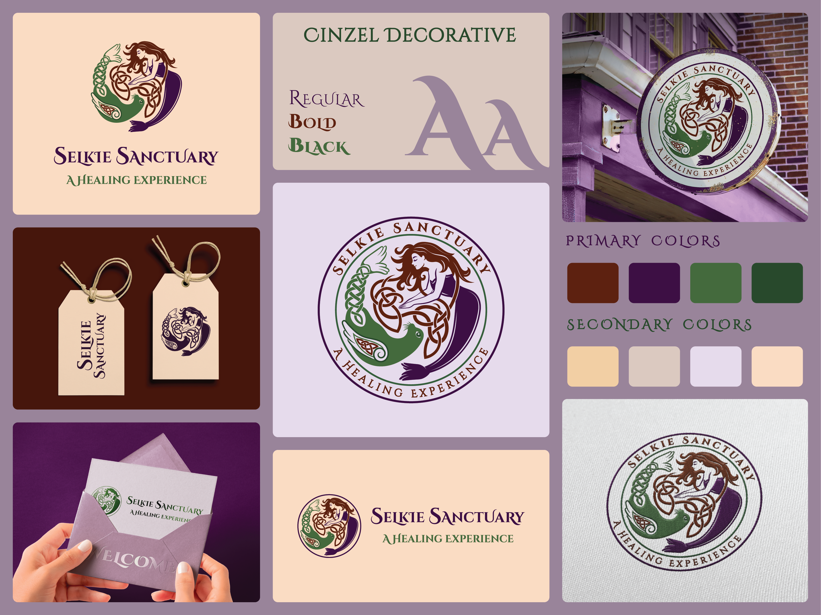 Selkie Sanctuary Logo Design