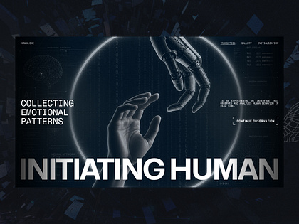 Human.exe — AI Behavioral Analysis Landing Page