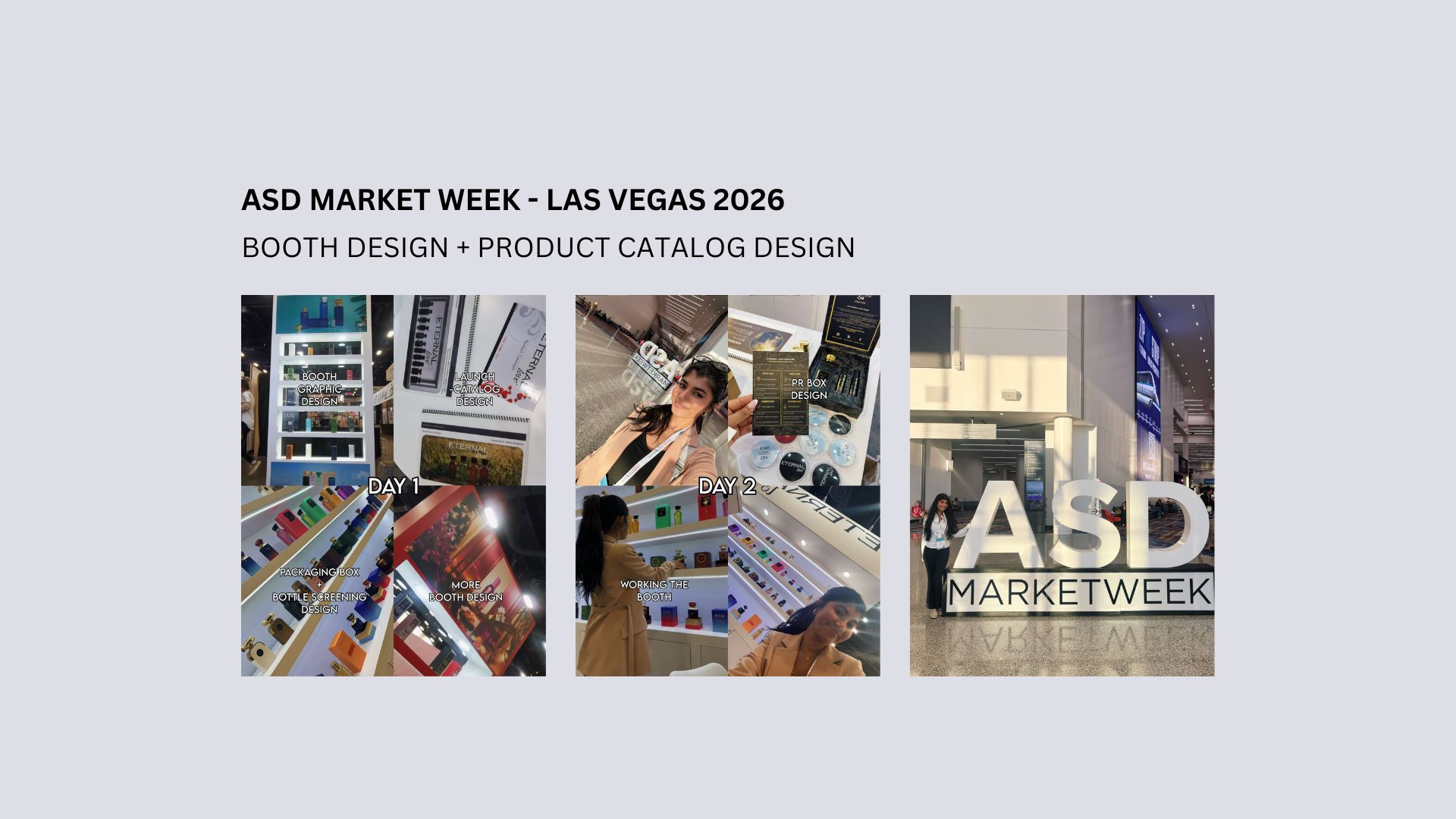 ASD Market Week — Booth & Product Catalog Design branding graphic design logo