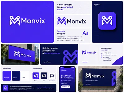 Professional Tech Logo & Visual Identity Design branding dribbbledesign logo