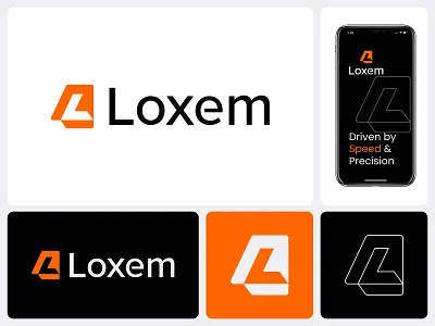 Loxem — Logo Design app icon branding courier logo delivery logo fleet management futuristic logo l lettermark l logo logistics app logistics logo logistics startup minimal l logo modern l logo monogram l logo shipping logo smart delivery tech logistics transport logo