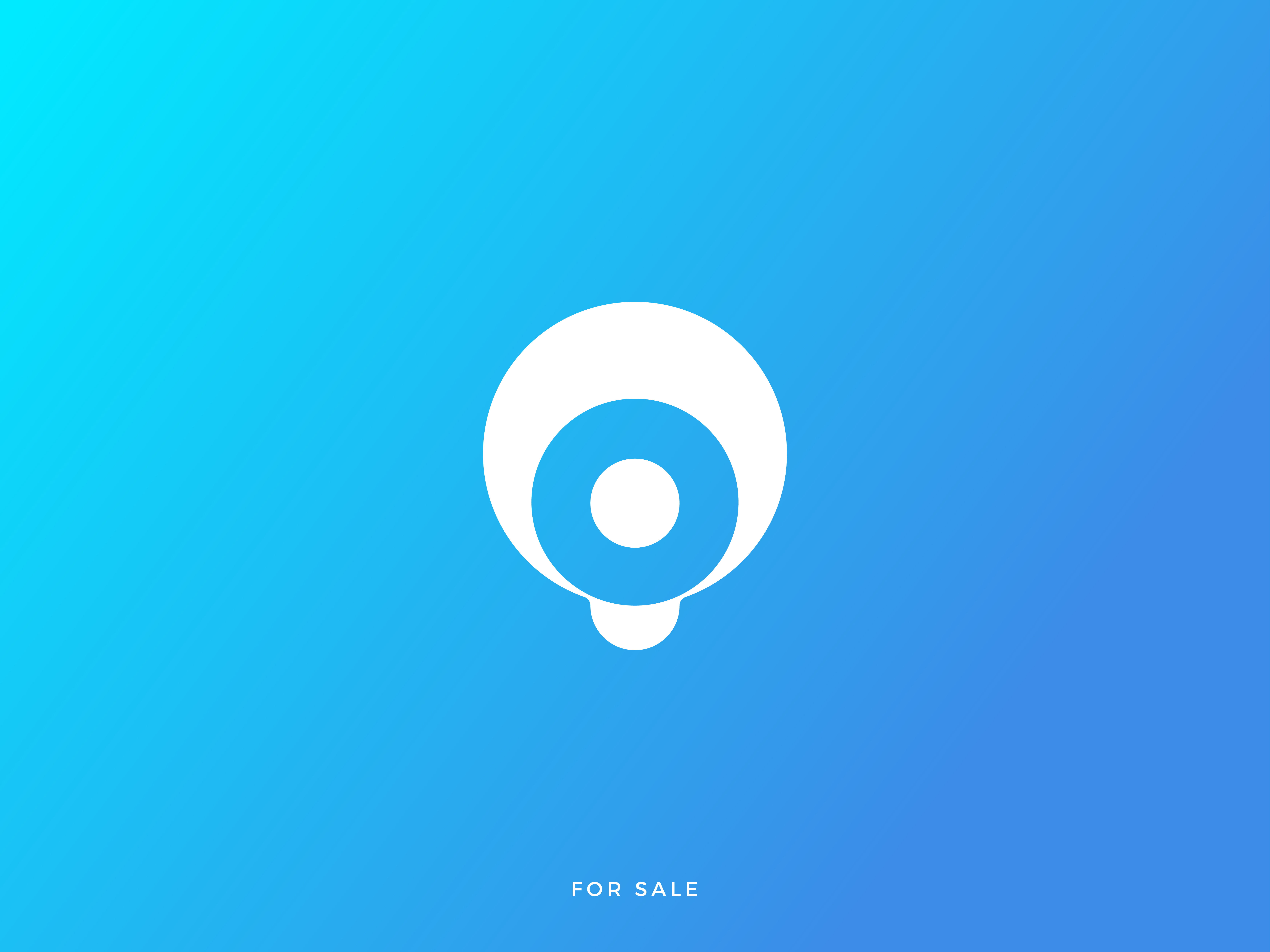 O Light Bulb Logo – Creative Minimalist Inspiration Mark
