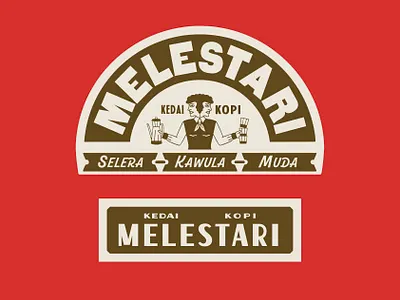 Melestari Kopi - Branding branding cofee branding coffee illustration logo tshirt
