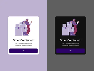 Daily UI #054 - Confirmation confirmation daily ui dailyui design ui ui design uidesign web design
