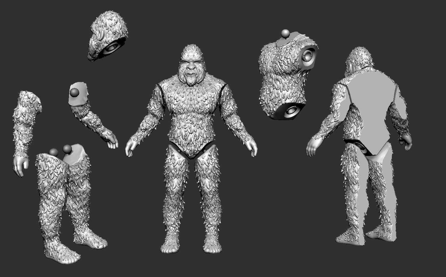 Example of Printable 3D Models