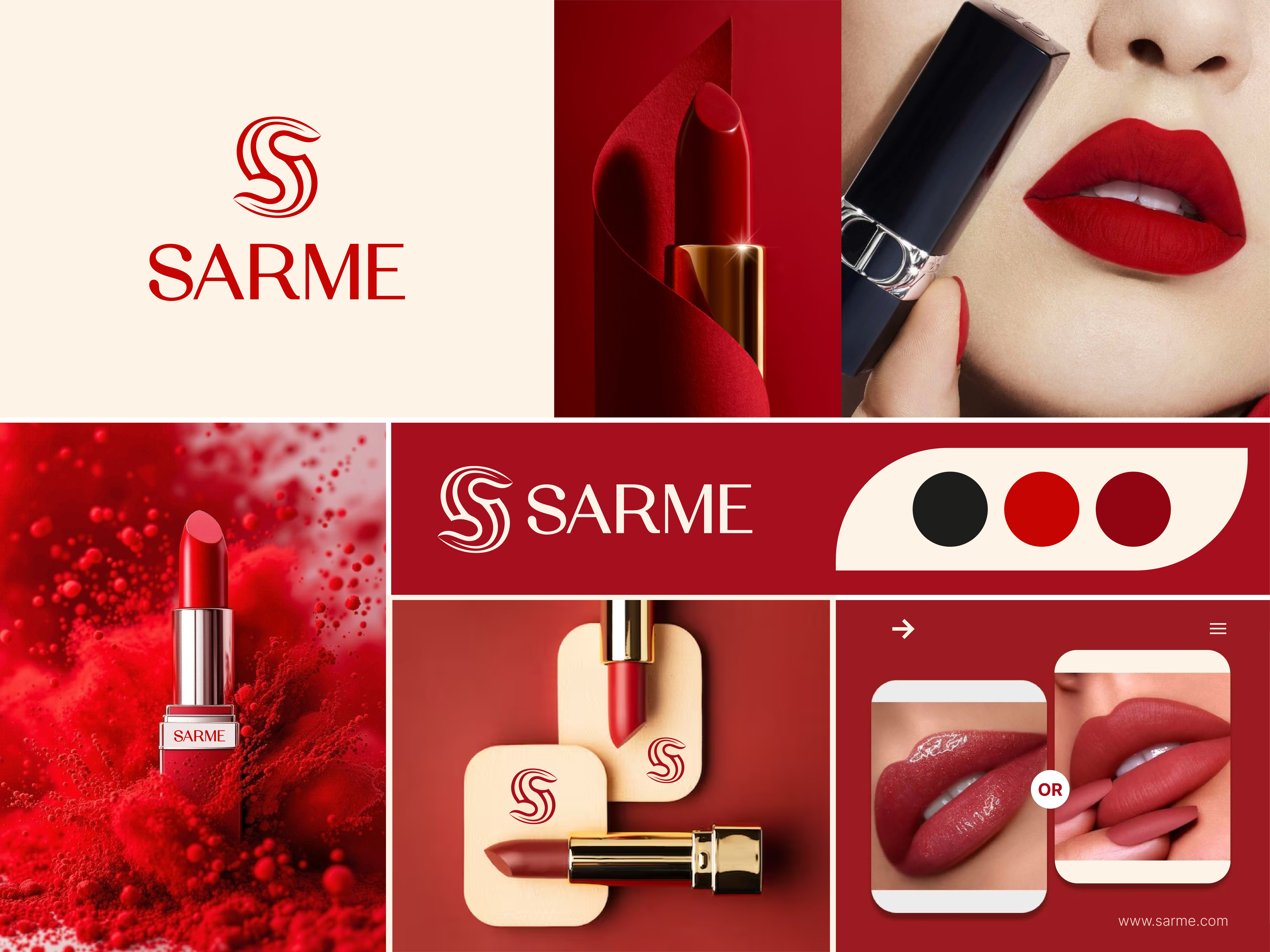 Cosmetic Brand Identity | premium Modern Logo Design