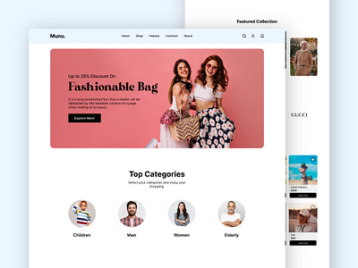 Ecommerce lading page application apps branding corporate idintity ecommerce graphic design illustration logo ui uidesign uiinspiration uitrend uitrends uiux uiuxagency uiuxsupply ux web webdesign website