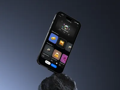 Gettran | Telegram Mobile App (TMA) – Profile page dashboard graphic design interface ui ux