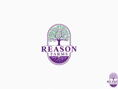 Reason Farms Logo Design | New Way Farms Brand Inspiration agribusiness agriculture branding animation brand identity branding farm logo food branding graphic design logo logo design logo designer modern logo nature logo organic branding premium logo sustainable branding typography logo ui visual identity