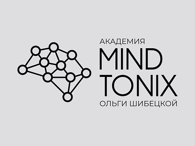 Mind Tonix Academy Logotype academy brain design designer graphicdesign graphicdesigner logo logodesign logodesigner logotype mind neuro