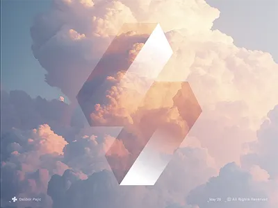 S Diamond Logo abstract air bold branding business clean cloud dream flow geometry graphic design icon logo mark minimal modern saas startup strong