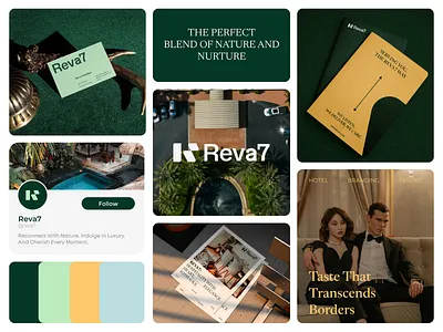 Reva7 - Resort Brand Identity & Website Design branding