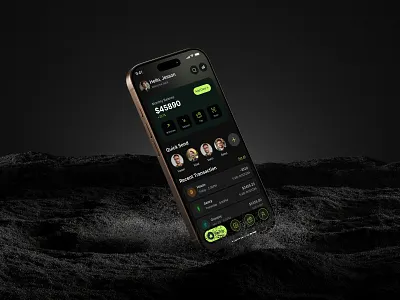 Mobile Banking App UI/UX Design app ui banking app clean ui digital wallet figma design finance app fintech app mobile app design modern ui payment app product design uiux design ux design