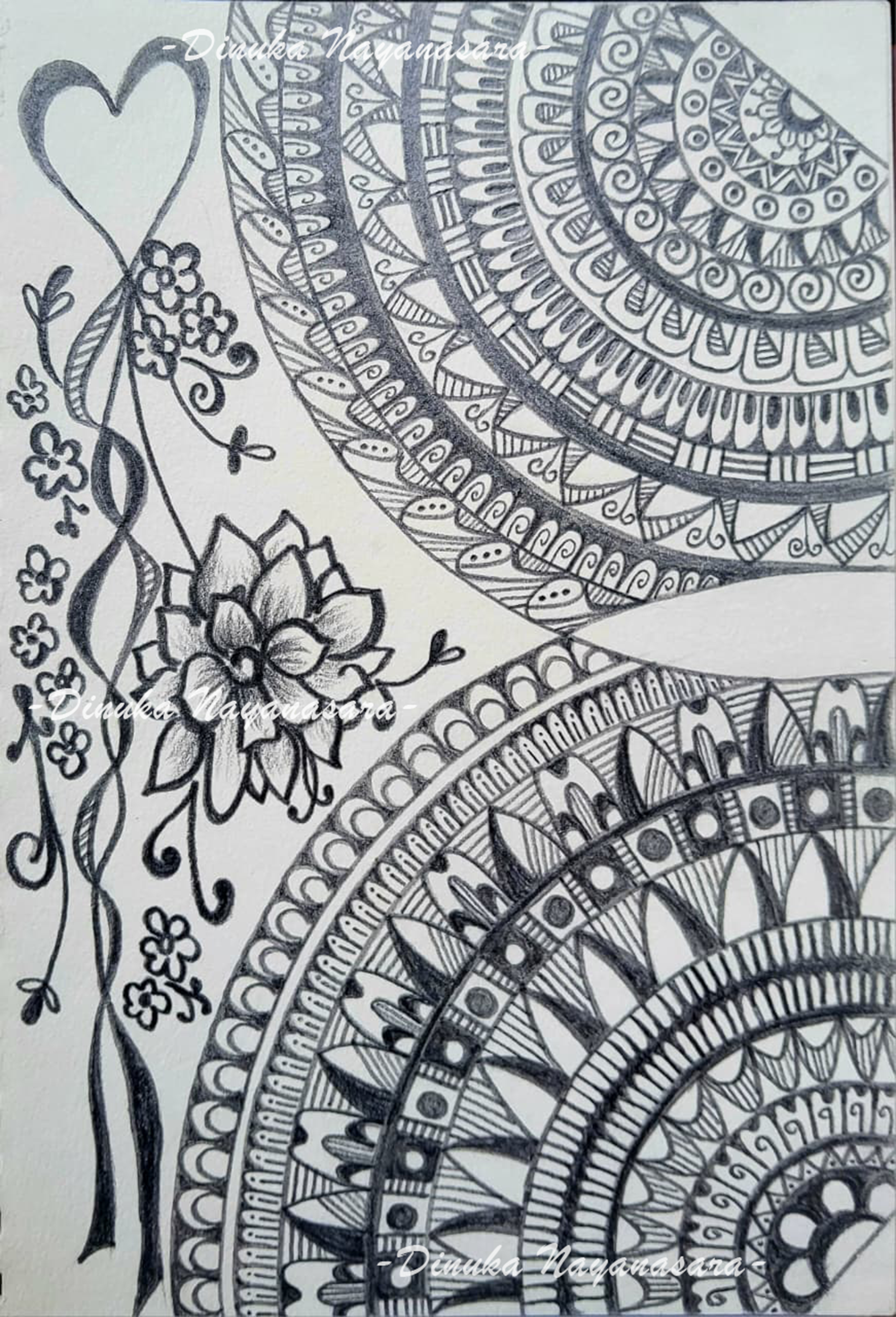 Mandala Art Drawing