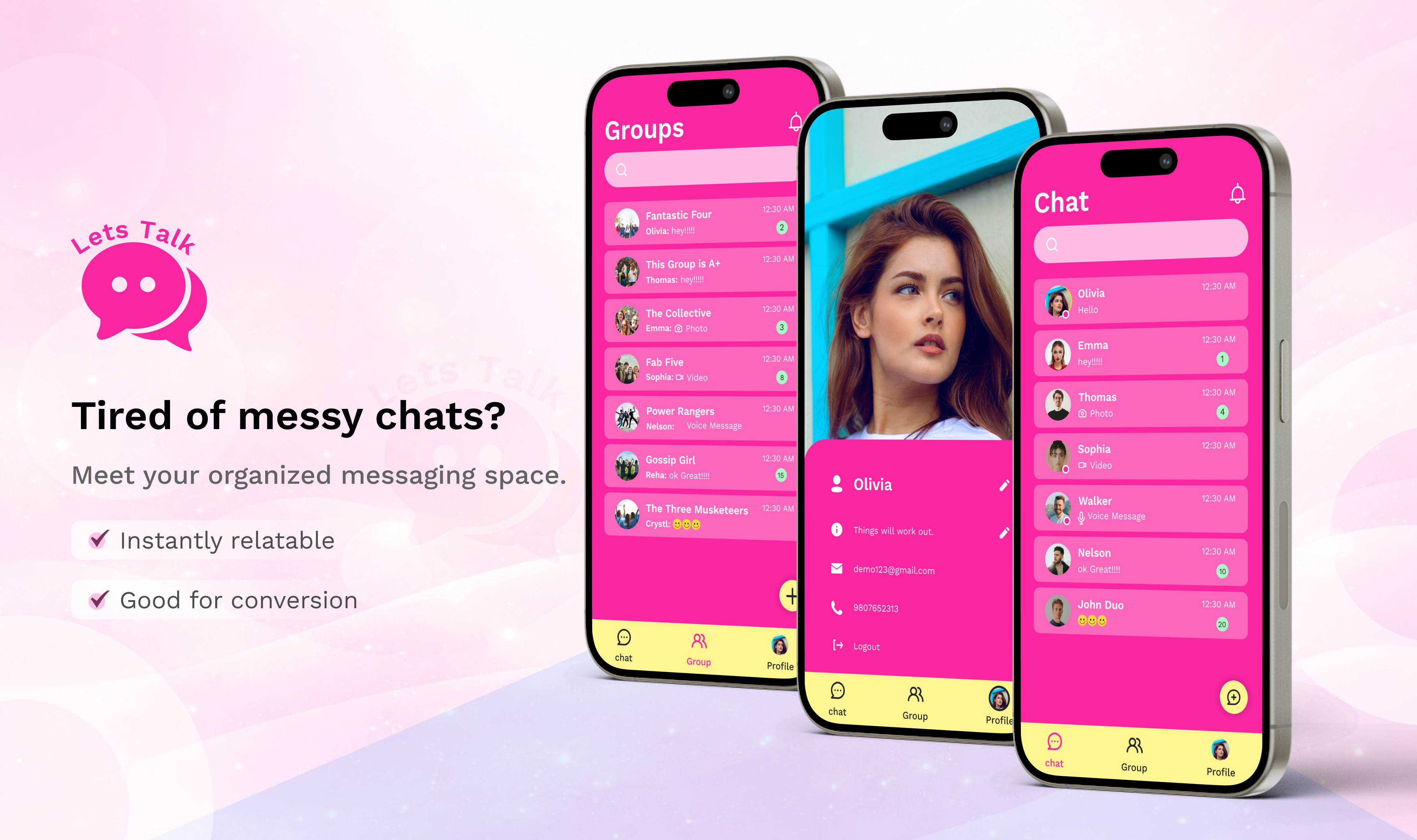 Let's Talk App