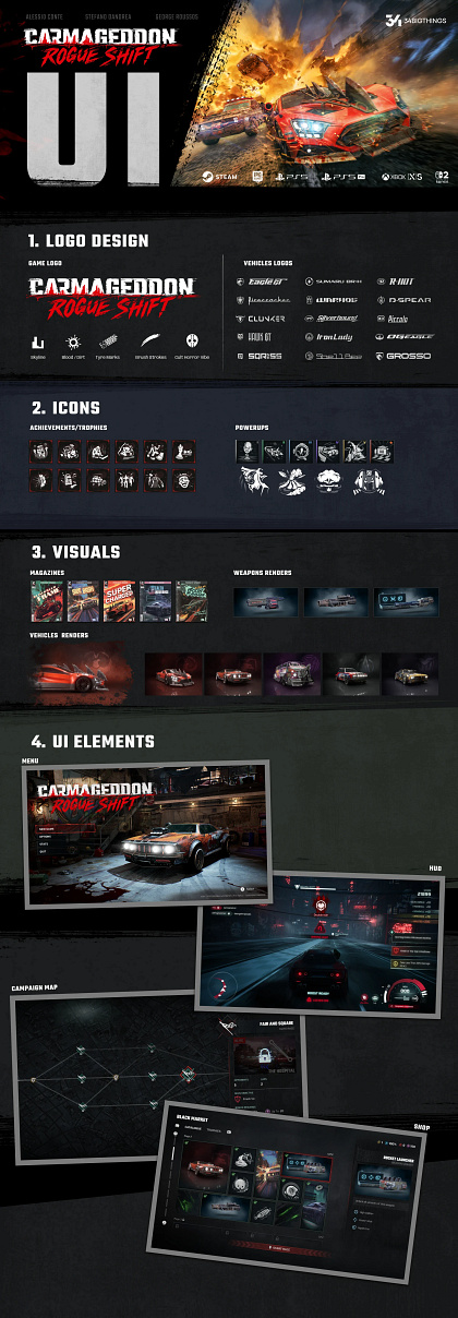 Carmageddon - UI Art