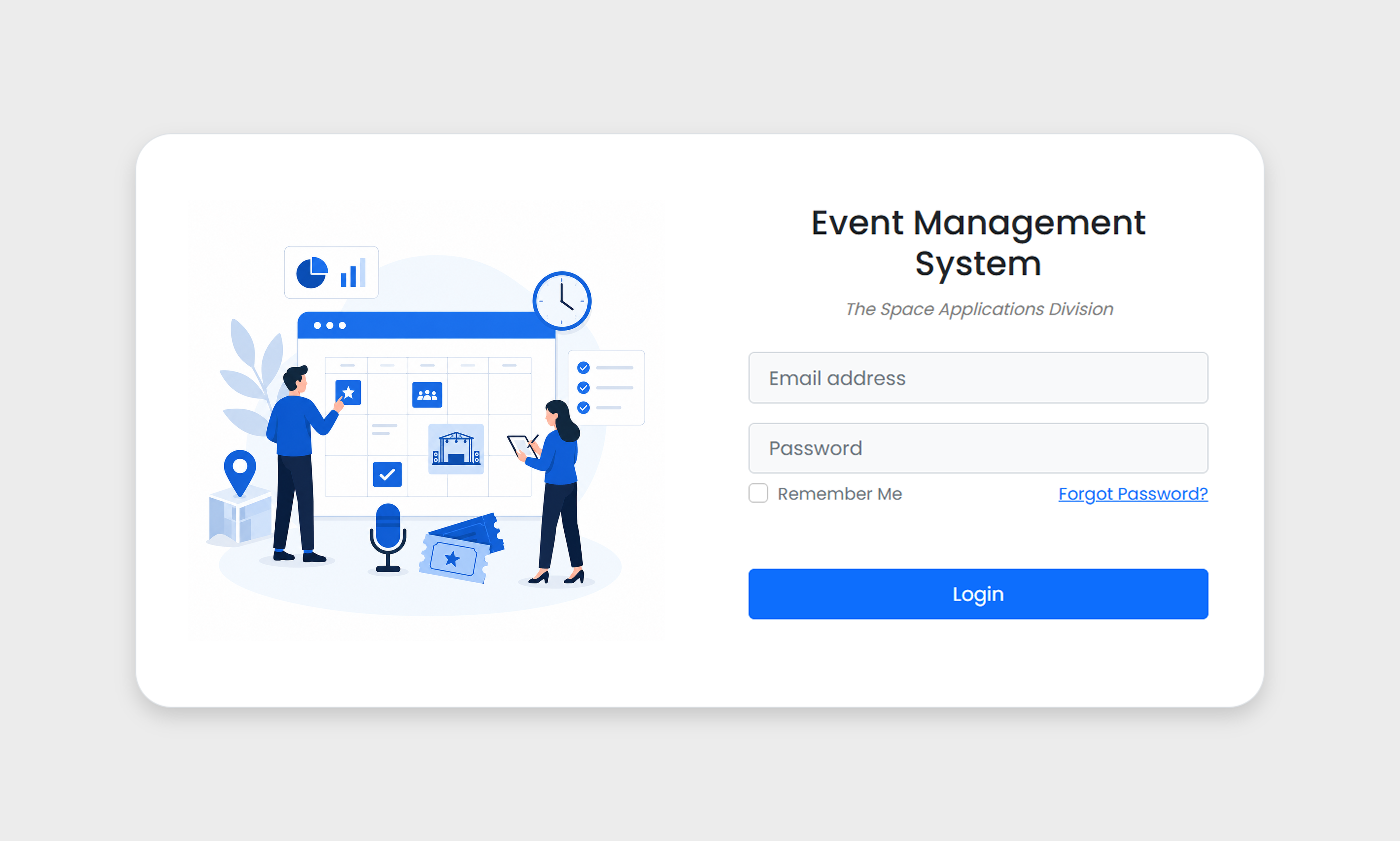 Login Page UI Design