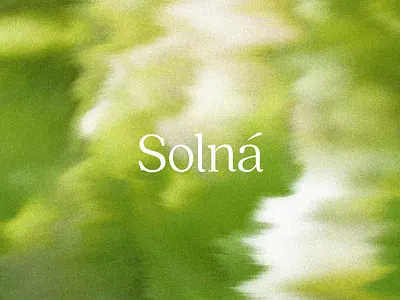 Solna - Logo Wellness Platform brand identity branding habito health tech logo logo mark logo type minimalist natural relax wellness