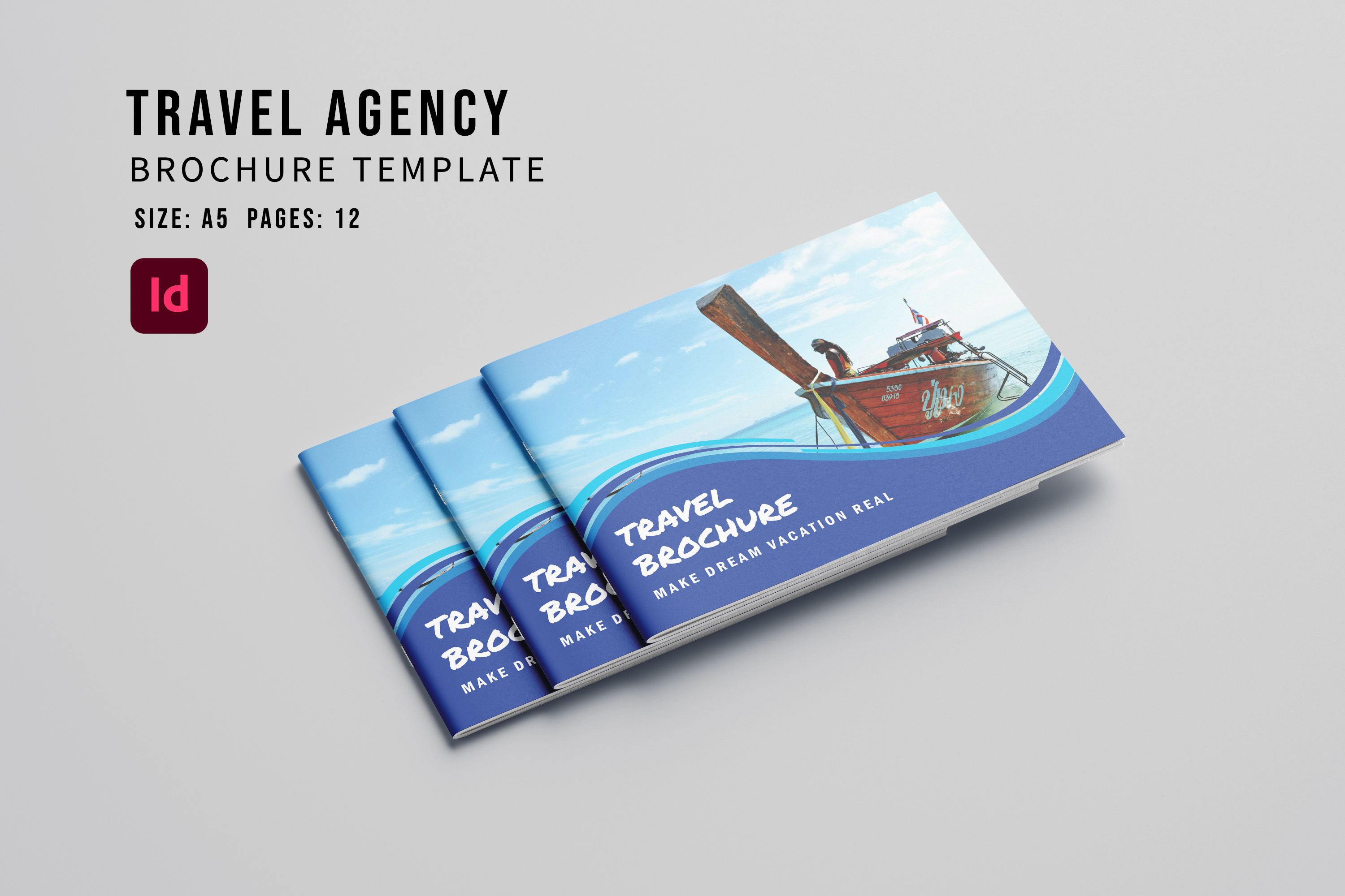 Travel Agency Brochure agency brochure brochure template holiday package tour brochure tourism design travel agency travel brochure travel catalog trip planner vacation flyer