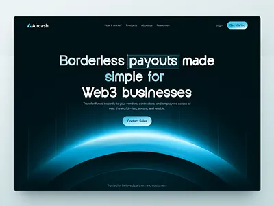 Web3 Landing Page crypto interface product service ui ux web web3