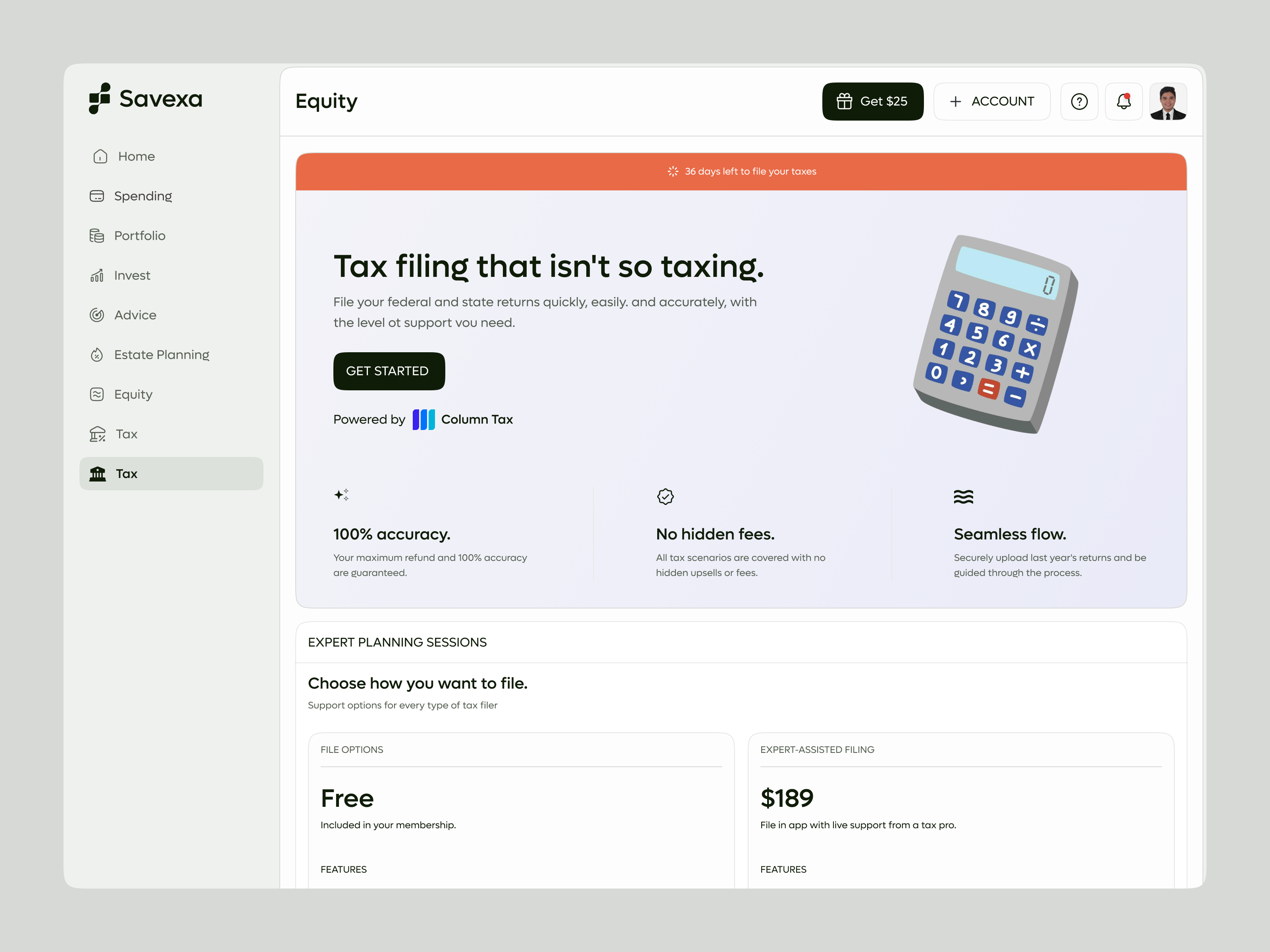 Tax Filing SaaS Dashboard - Fintech SaaS Platform dashboard finance finance dashboard fintech fintech dashboard minimal product design saas saas dashboard saas product tax tax platform