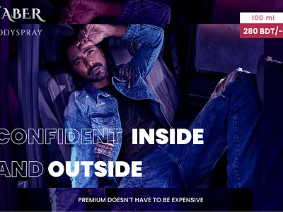 Haber Body Spray Mockup Commercial 3