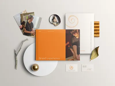 Brand experience for Ghold branding graphic design logo