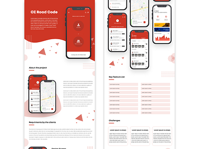 OZ Road Code Website & App app appdesign branding design figma illustration logo mobileapp ui uiux ux web design