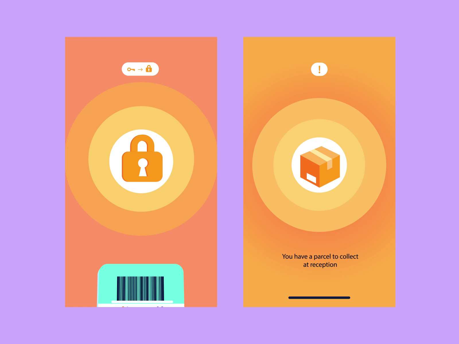 Example of UI animation (explainer video)