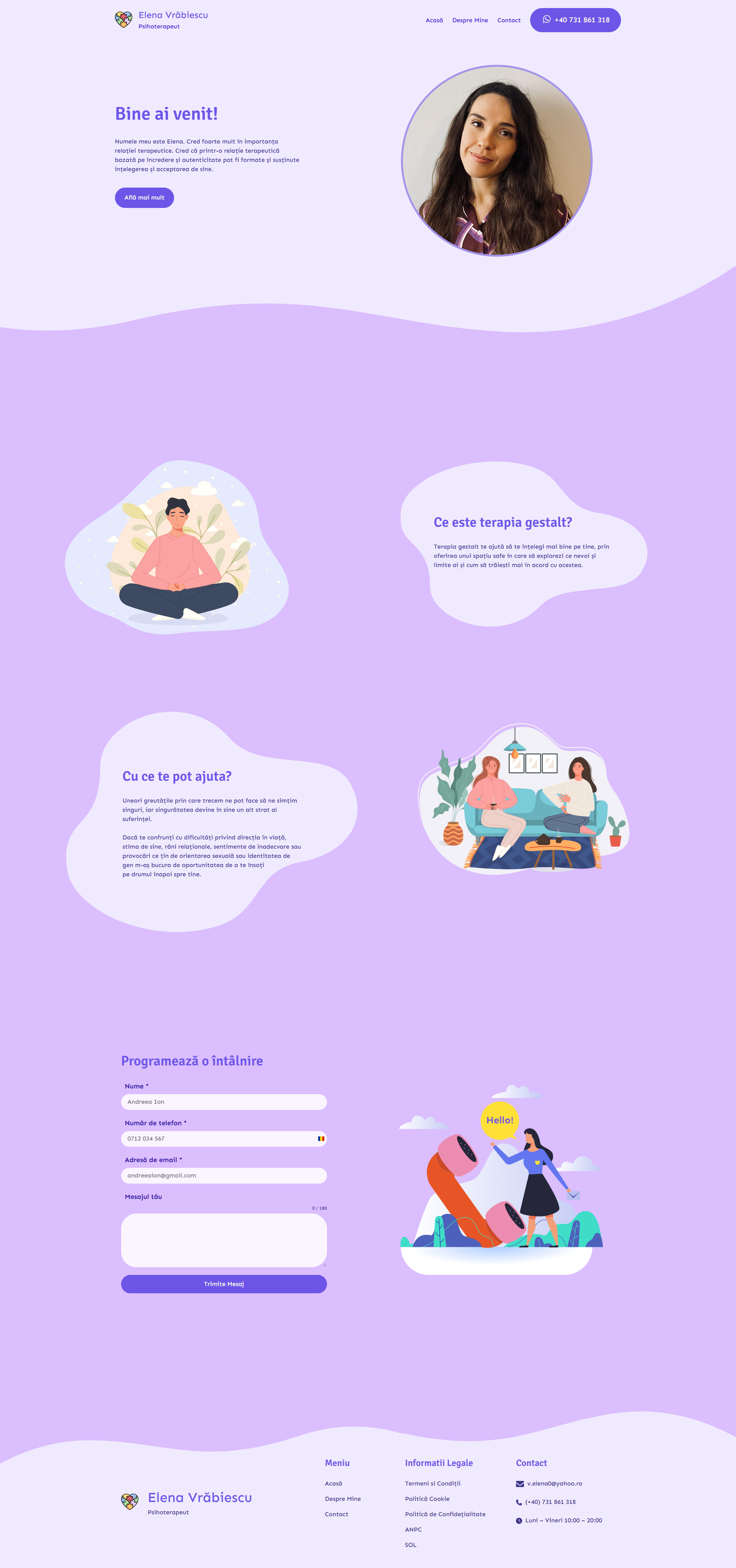 Therapist Website Comission