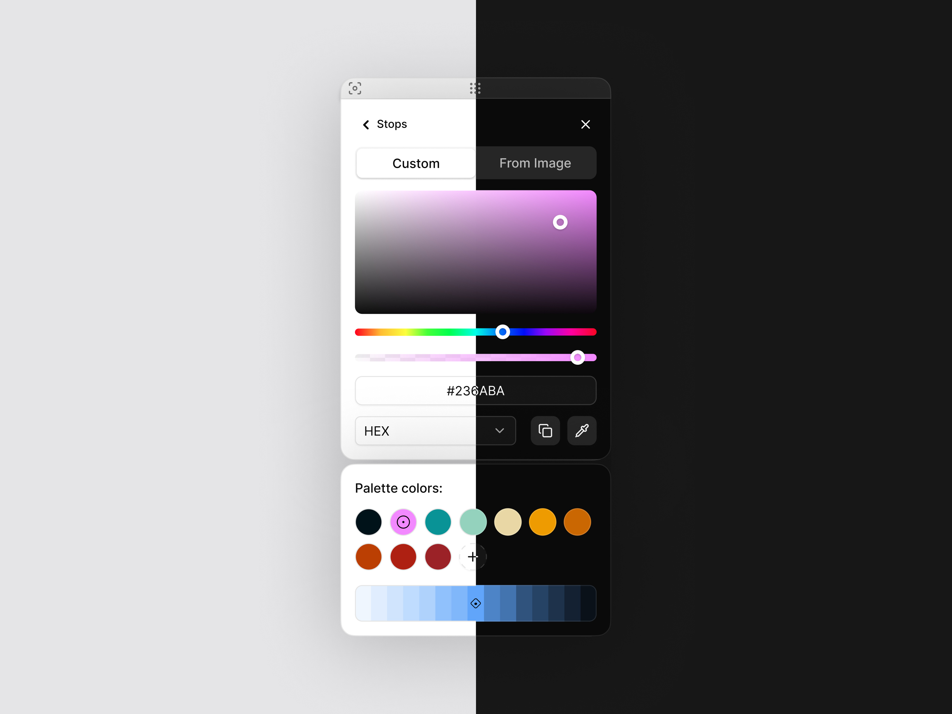 Example of Gradient Editing in Context | Dizno