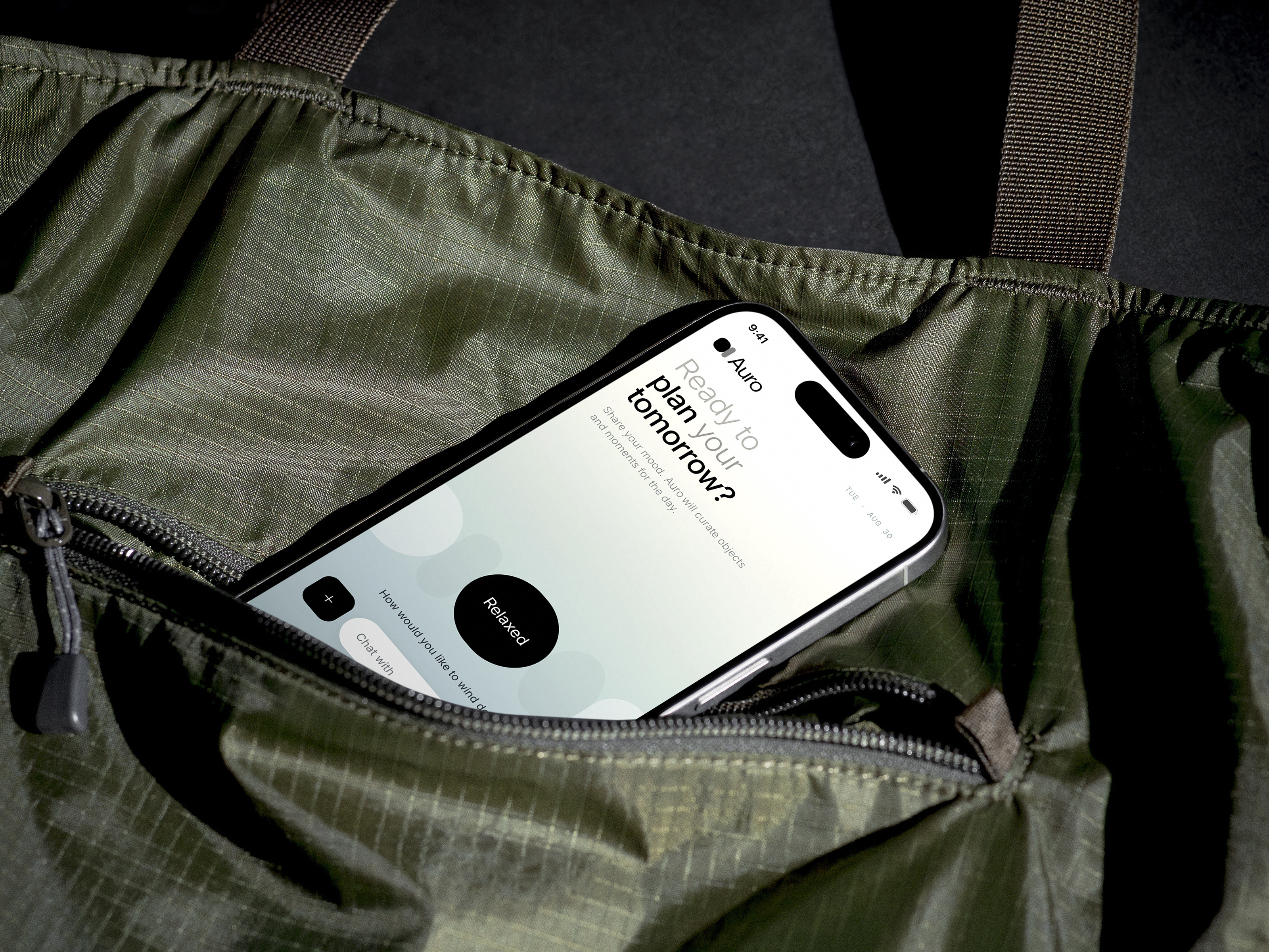 Mood-aware planning app - product design + visual direction