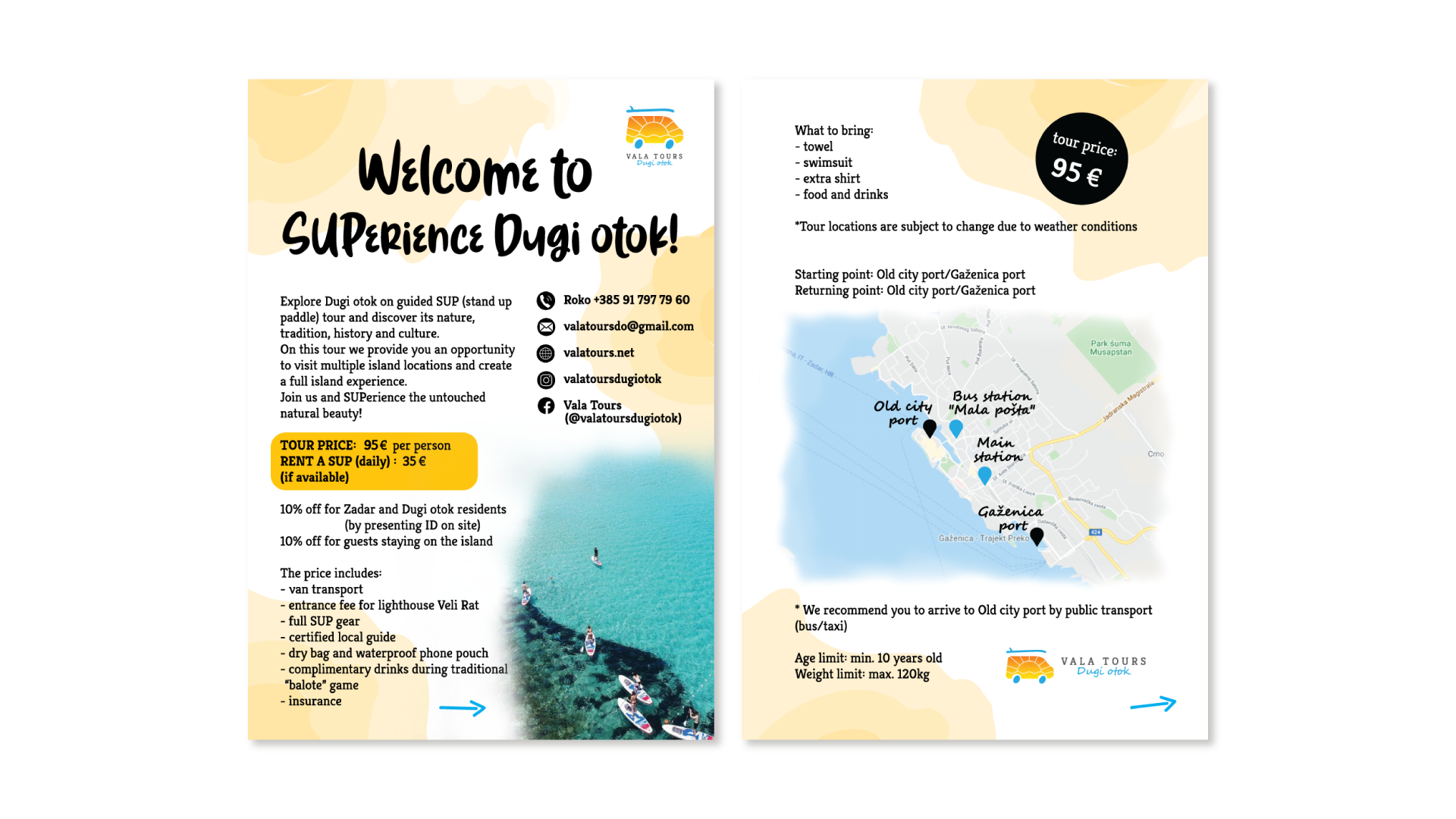 Example of Flyer Design For Summer Experience
