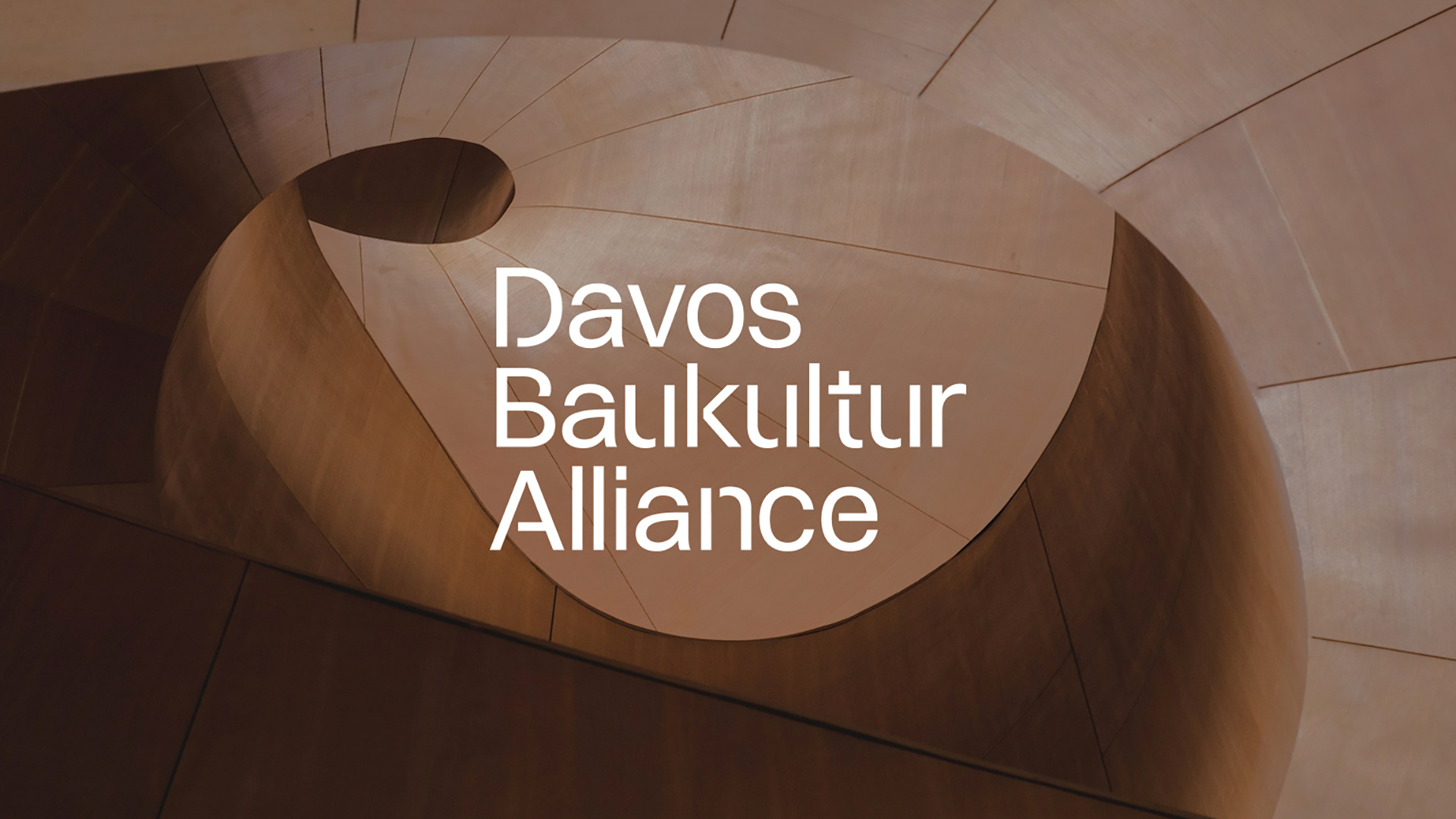 Davos Baukultur Alliance animation brand guidelines branding branding agency design agency graphic design iconography motion motion graphics print publication design video production visual identity
