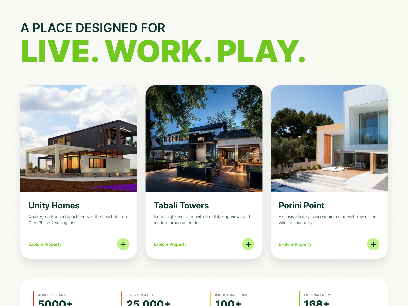 Building New City in Africa Website UI/UX concept ui ui ux design ux design website