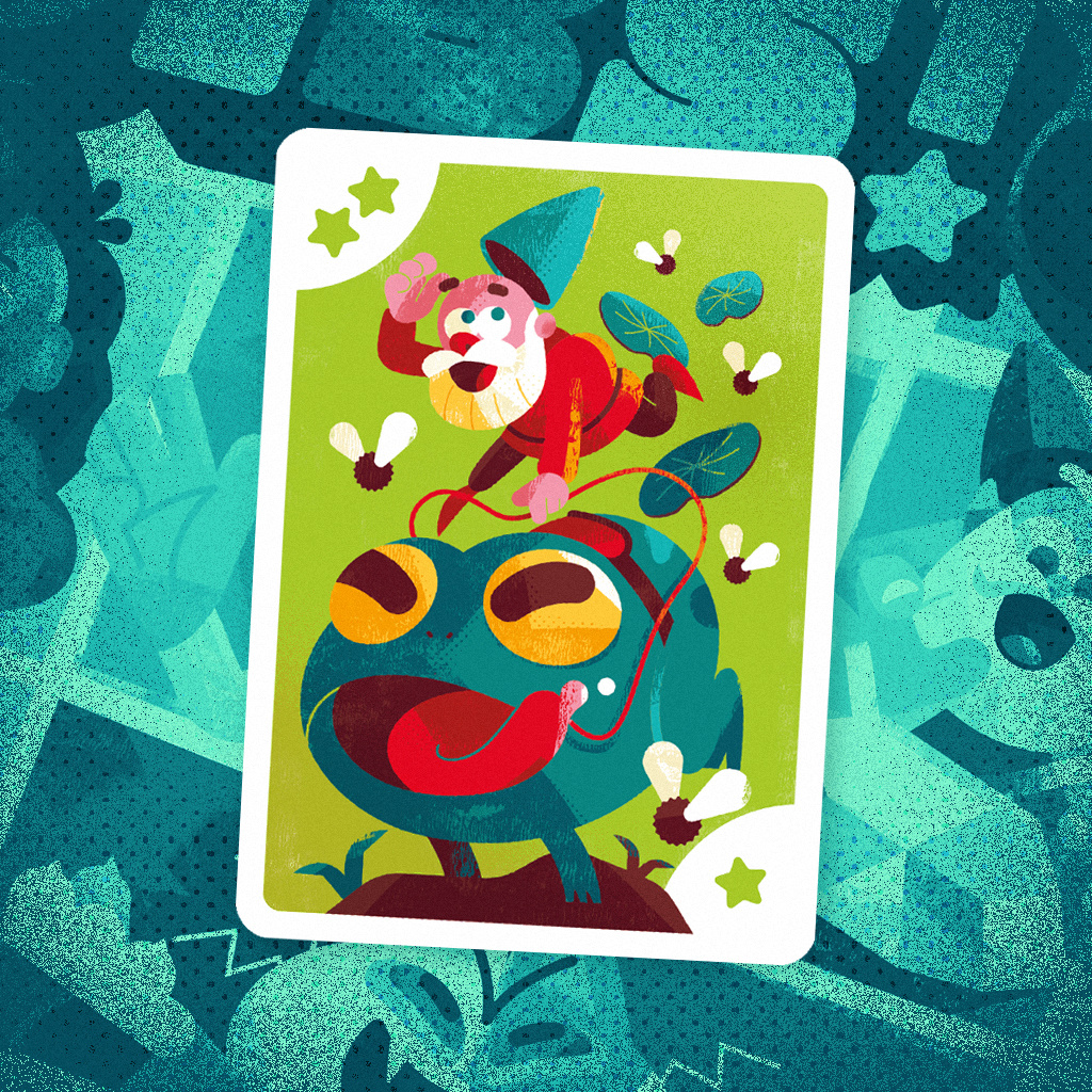Character Design for DIBS! board game board game art branding cat character character design colorful cute explorer frog gnome graphic design illustration vector