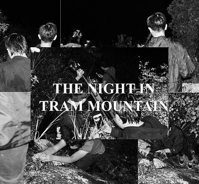 Núi Trầm về đêm mountain photoshop streetlife