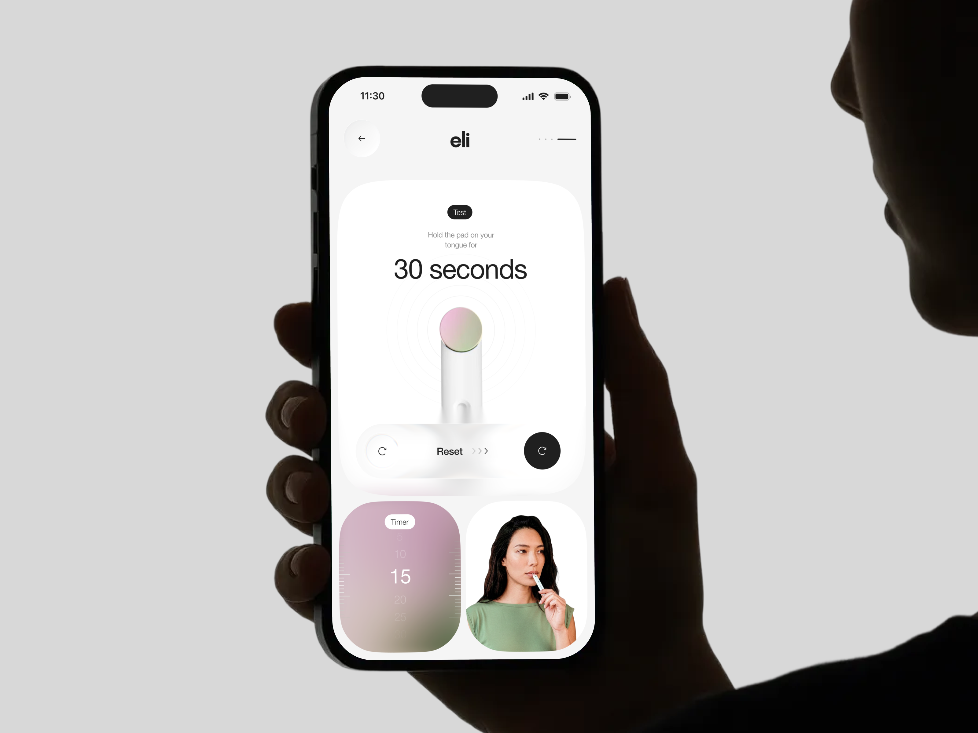 Eli App – Health Tracking App UI Mobile ai app app design b2b crm dashboard design health healthcare interface mobile mobile app mobile design product saas service software ui ux wellness